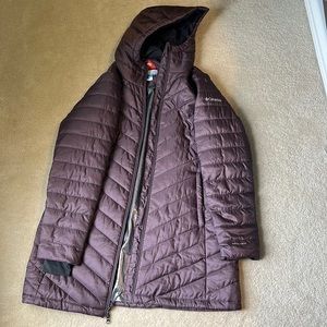 Purple Columbia coat size XL